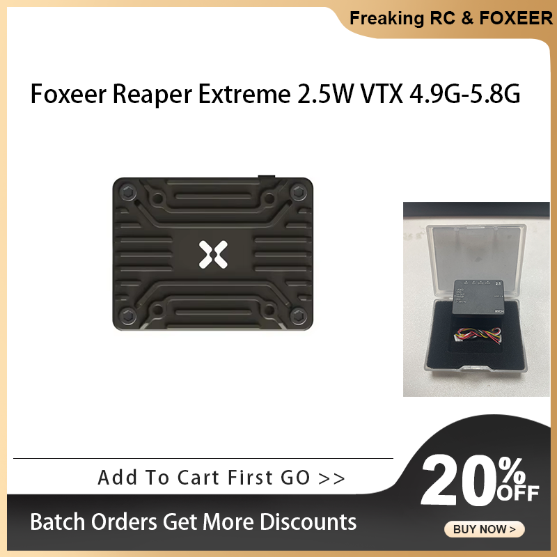 Foxeer Reaper Extreme 2.5W Vtx - Foxeer 4.9G~6G Reaper Extreme V3 2.5W