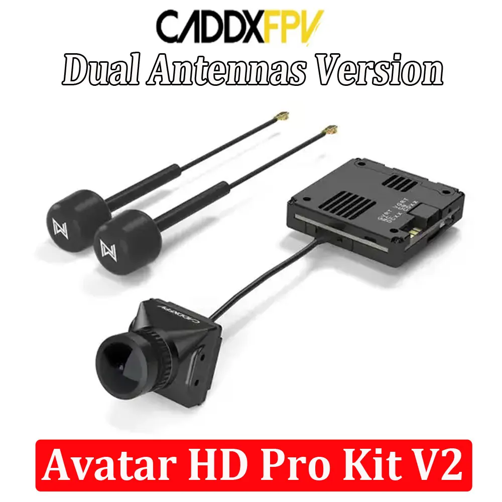 Caddx Walksnail Avatar HD V2 K - Walksnail Avatar Hd Kit V2 32Gb recension och pris