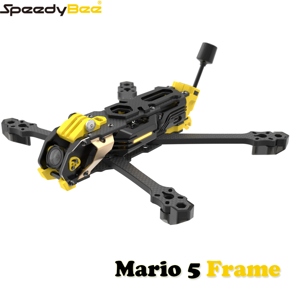 SpeedyBee Mario 5 Frame 5 inch - Skyzone Sky04O Pro Fpv Goggles recension och pris